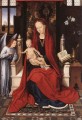 子供と天使とともに即位する聖母 1480年 オランダ ハンス・メムリンク